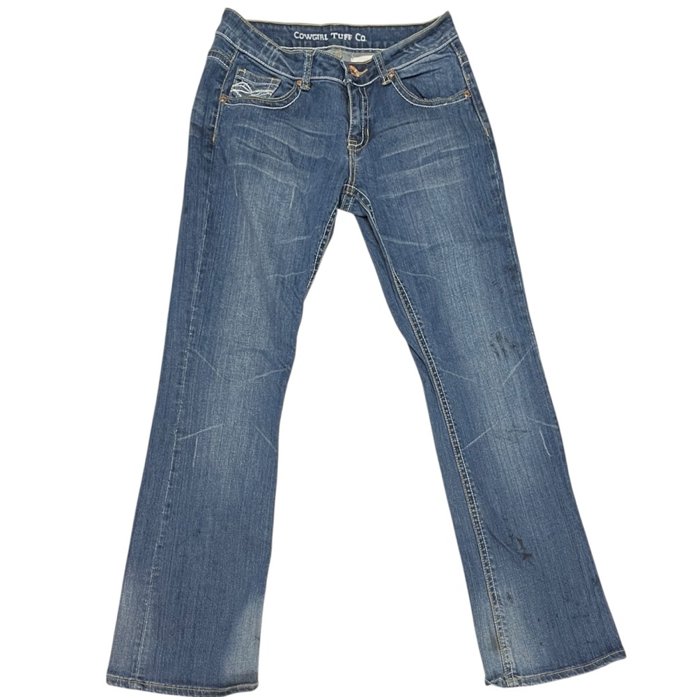 Cowgirl Tuff Don't Fence Me In Women's‎ Cowgirl Ranch Farm Country Work Jean 28